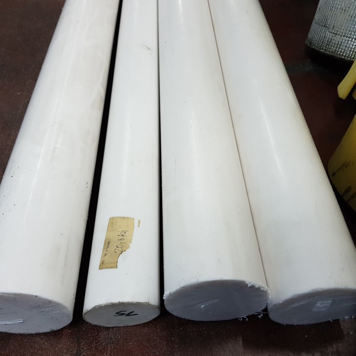 

TEFLON PTFE ROD POTONGAN ( 65MM BATANGAN )