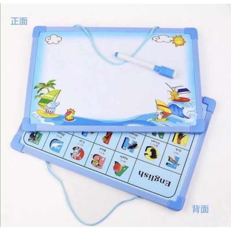 

Papan Tulis Anak White Drawing Board Spidol