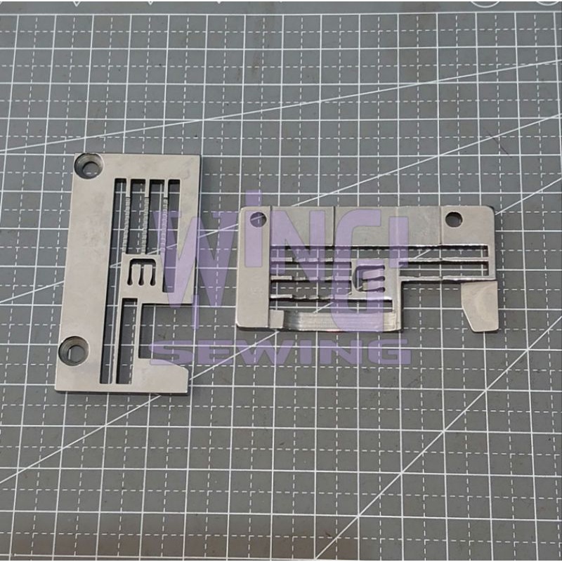 257053 PEGASUS W564 4x2 5.6MM 3 Jarum Plat Mesin Jahit Overdeck Kam