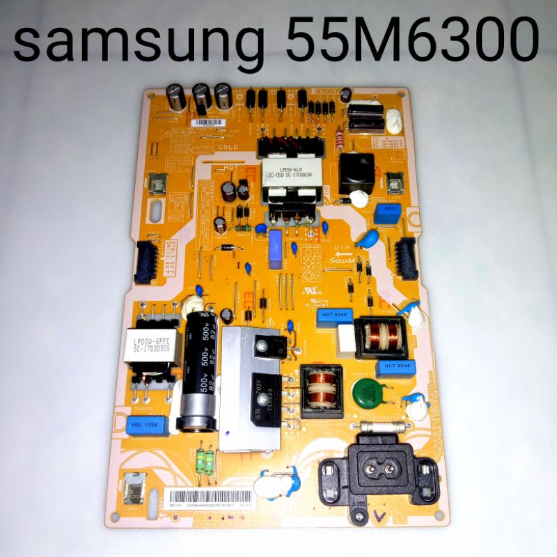 psu power supply regulator tv led samsung 55m6300 ua55m6300