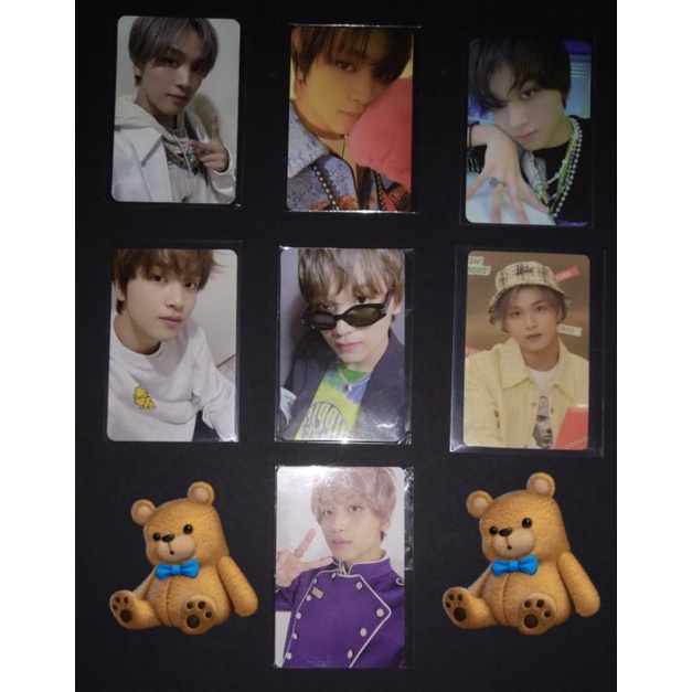 [ready] photocard haechan nct127 nctdream photocard album universe beatbox glitch mode sg22 agent ca