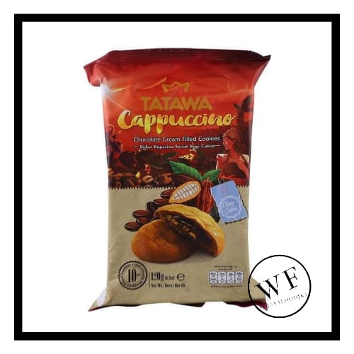 

Tatawa Cappuccino/ Cookies coffee chocolate/ biskuit coklat kopi 120g