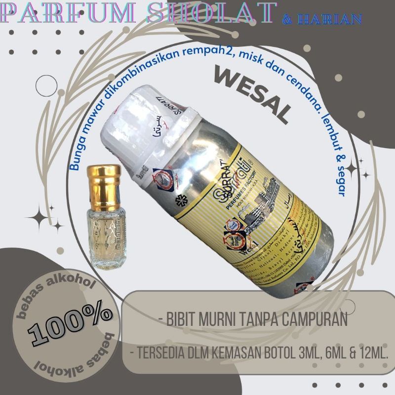 PARFUM SURRATI ORIGINAL WESAL
