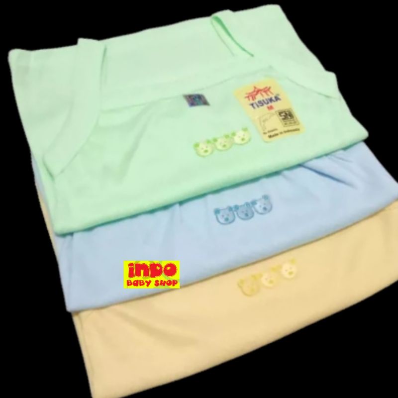 DOLPHIN kaos buntung // SINGLET Tanktop  bayi lengan buntung warna