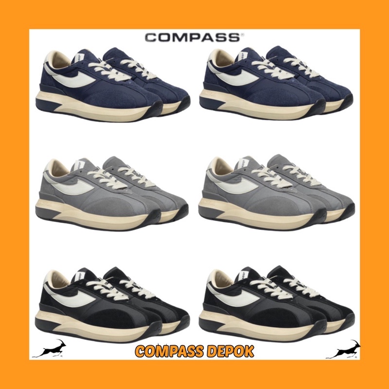 Compass Velocity Black / Velocity Grey / Velocity Navy