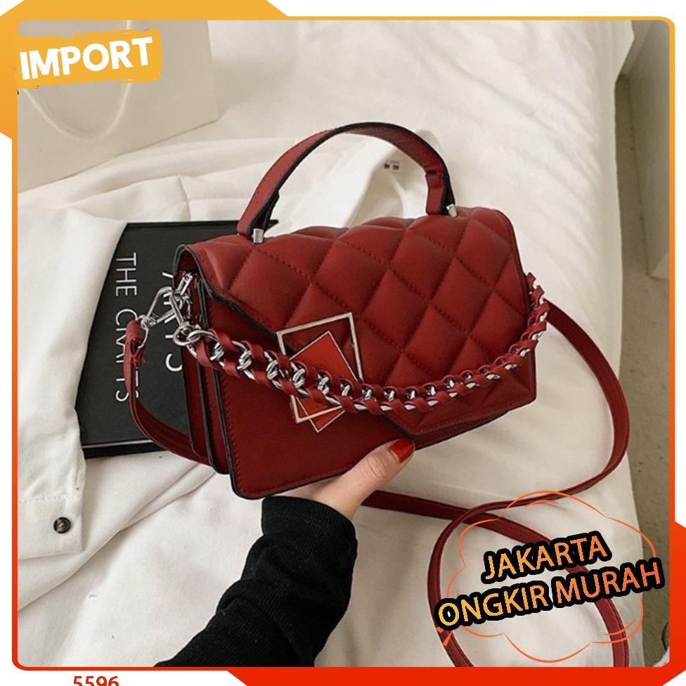 JAKARTA C 5596 TAS SELEMPANG WANITA BRANDED GROSIR IMPORT KOREA