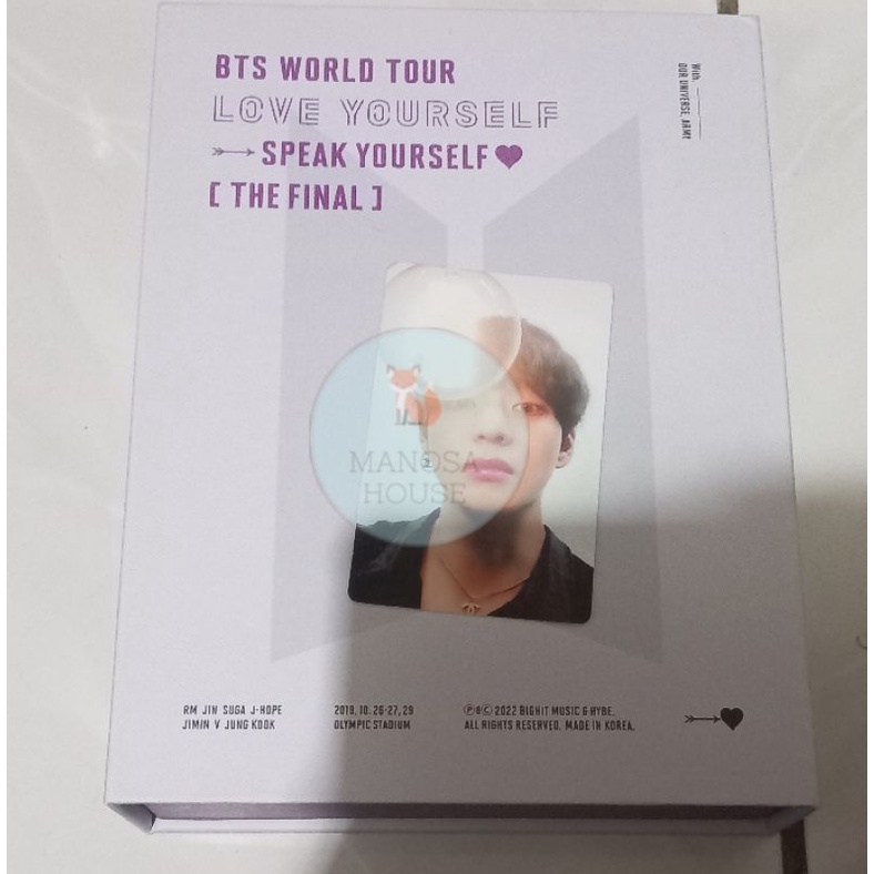 Ready Photocard Taehyung DVD Speak Yourself