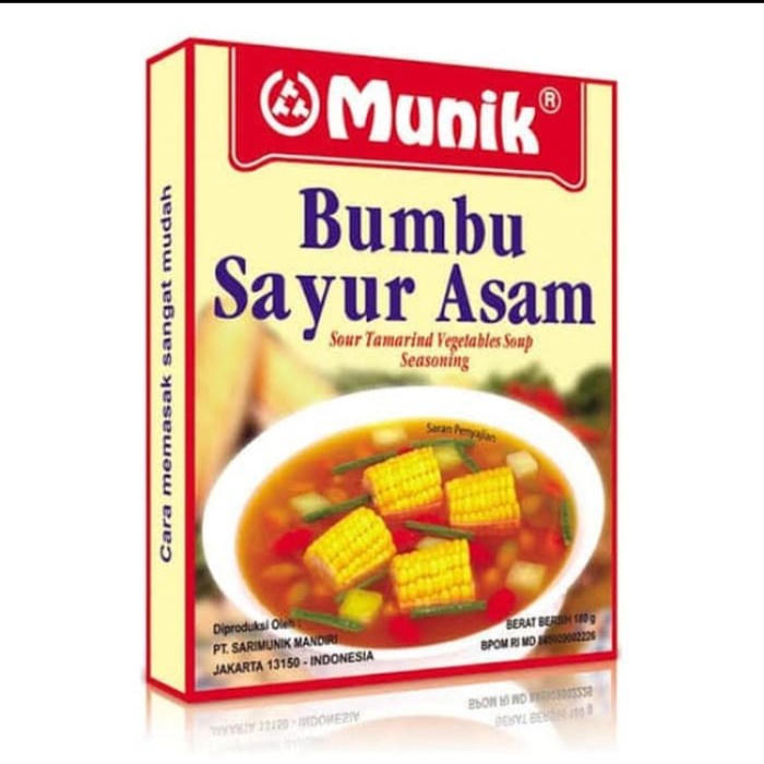 

Munik bumbu sayur asem 180gr