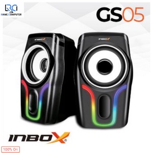 Speaker PC USB INBOX GS-05 MAGNIO GS05 SUPER BASS Gaming Speaker RGB