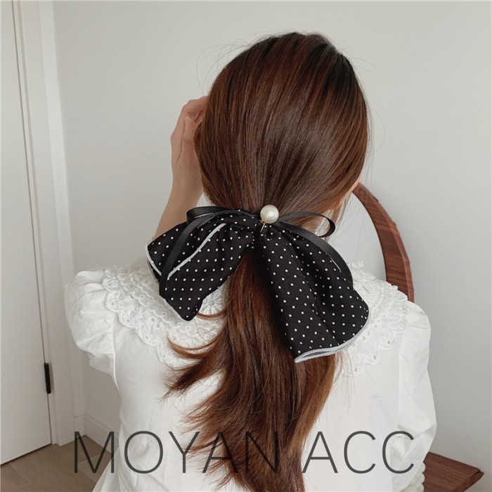 Caliloops Scrunchies Karet Ikat Rambut Korea Dewasa Wanita Pita Akari