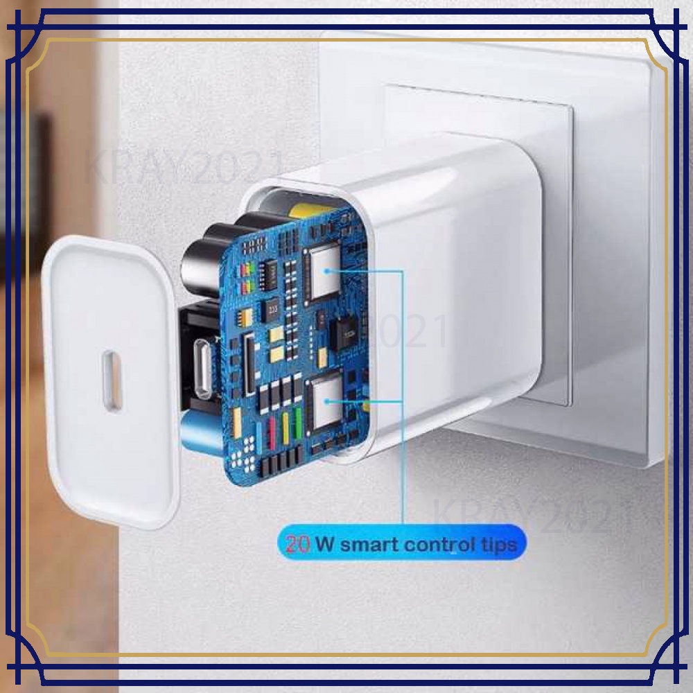 Charger Apple Type C PD 20W EU Plug for iPhone 14 -CG374