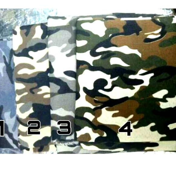 Terlaris BAHAN KAIN LORENG ABRI/LORENG KATUN/LORENG TENTARA/LORENG METERAN/ARMY KATUN/TC POLY KATUN 