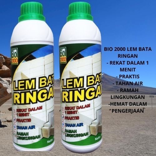 lem hebel instan lem bata ringan 600gr kualitas super 600 g gr 600g