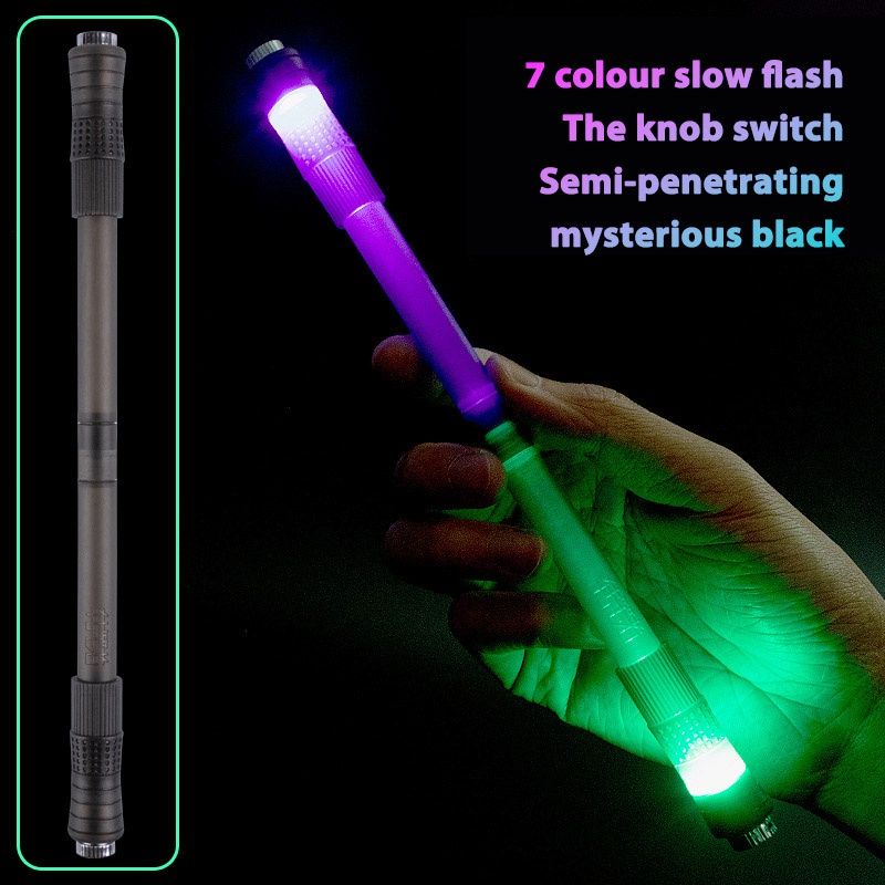 Spining pen pulpen putar led dan non led