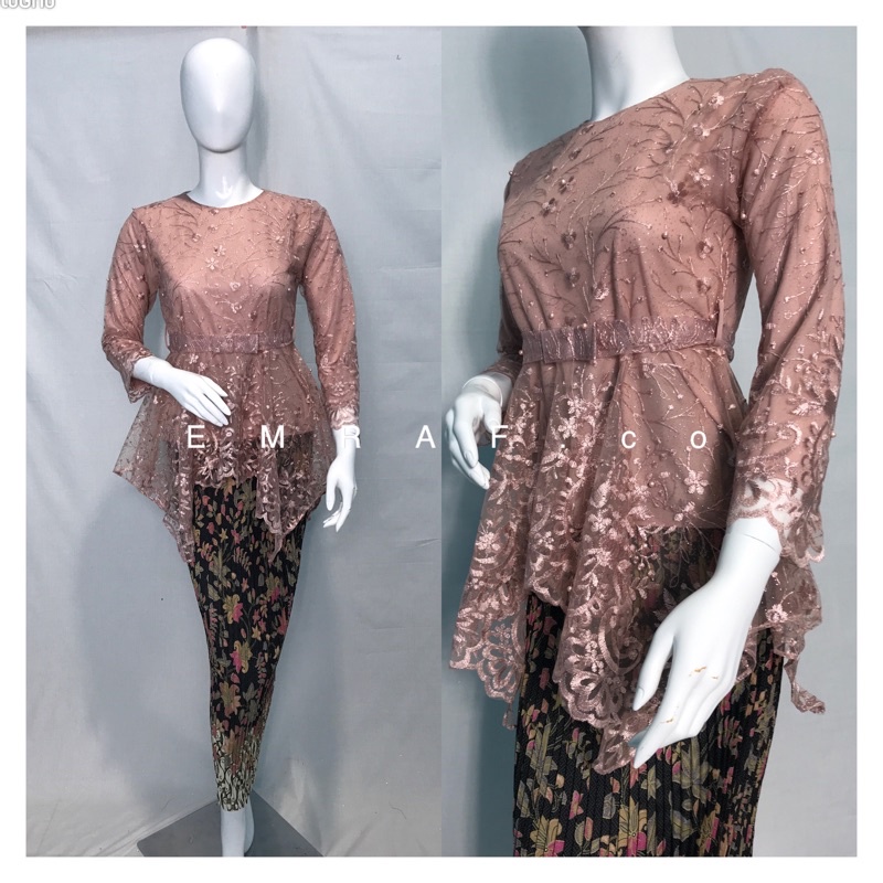 Kebaya Tunik / Tunik Brokat / Kebaya Modern / Kebaya tile / Kebaya Favorite / Batik Couple