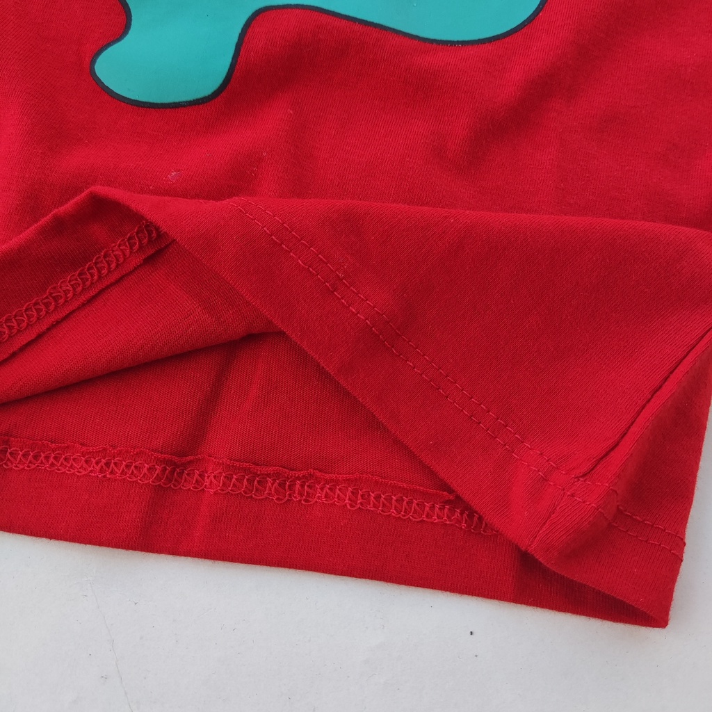 KAOS ANAK D'FTH MERAH T-REX / KAOS ANAK DINO T-REX / KAOS ANAK LAKI LAKI / KAOS ANAK PEREMPUAN