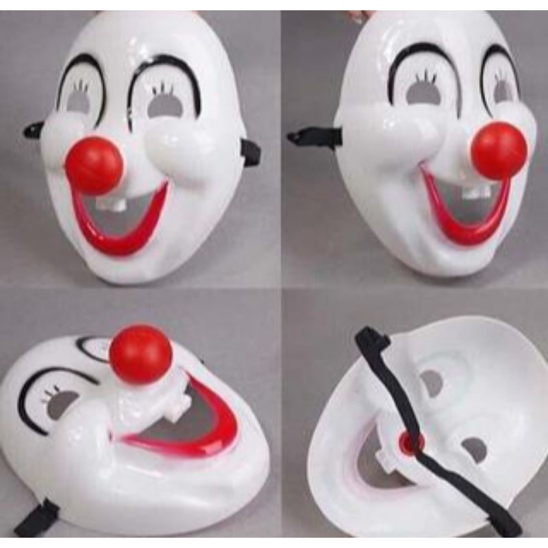 Mainan Topeng Badut Lucu Bahan Halus Nyaman  Dipakai Bisa Untuk Anak-Anak Ataupun Dewasa