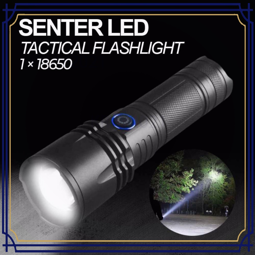 Senter LED Tactical Flashlight - P50