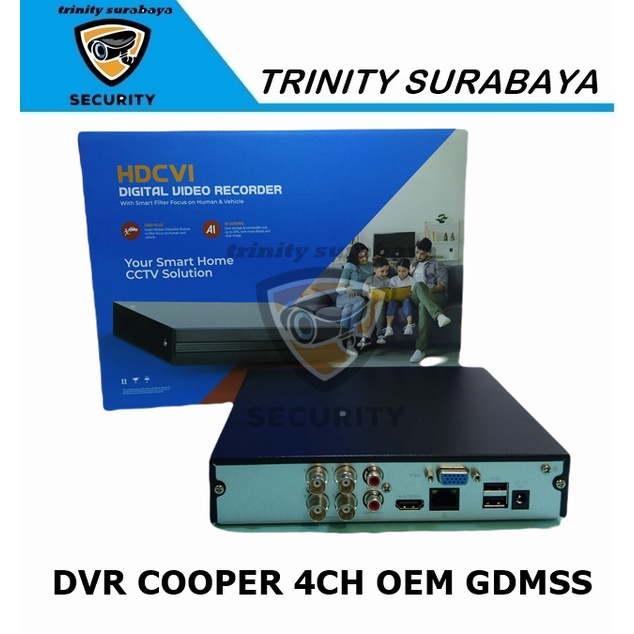 DVR COOPER 4CH OEM GDMSS Trinity