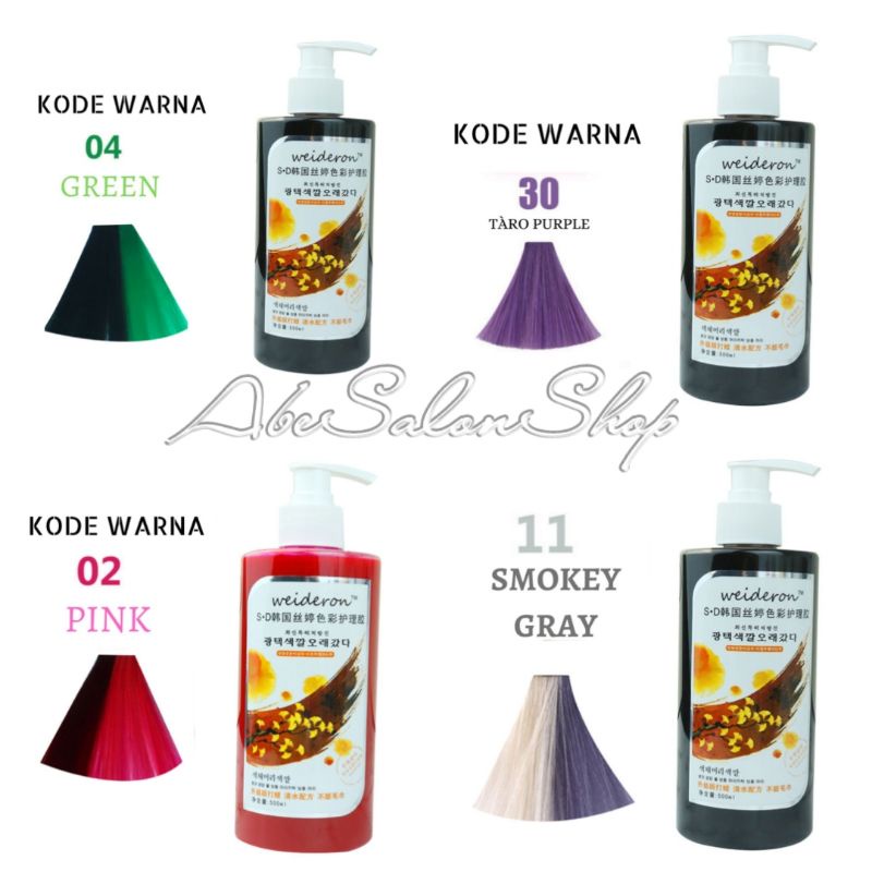 Hair Color WEIDERON MANICURE Korean Tanpa Perlu Campuran share in