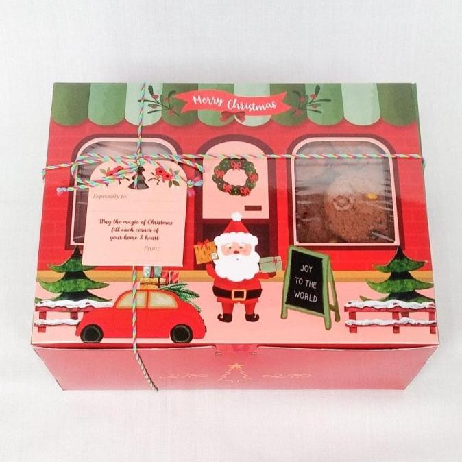 

ADA (10 PCS) GIFT BOX DUS TOPLES 350GR ISI 2 EDISI NATAL KARDUS KOTAK ER6956EE