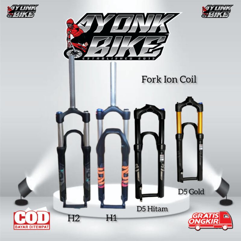 Fork ION D5 H2 H1COIL 27,5 TRAVEL 120 lock out