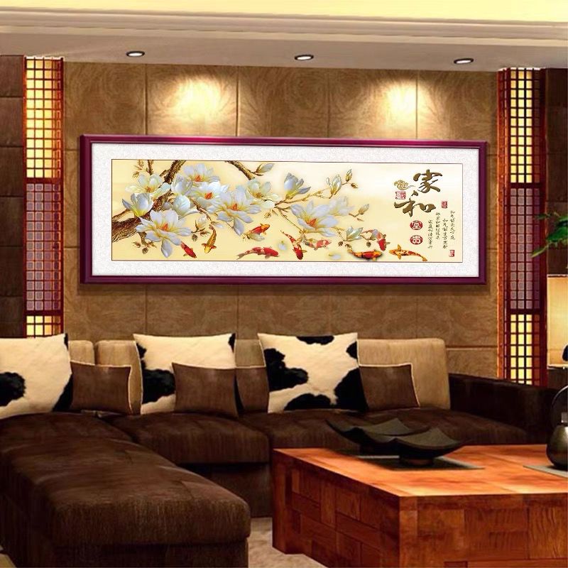 lukisan porcelain 5d lukisan diamond fish lukisan ikan 5D