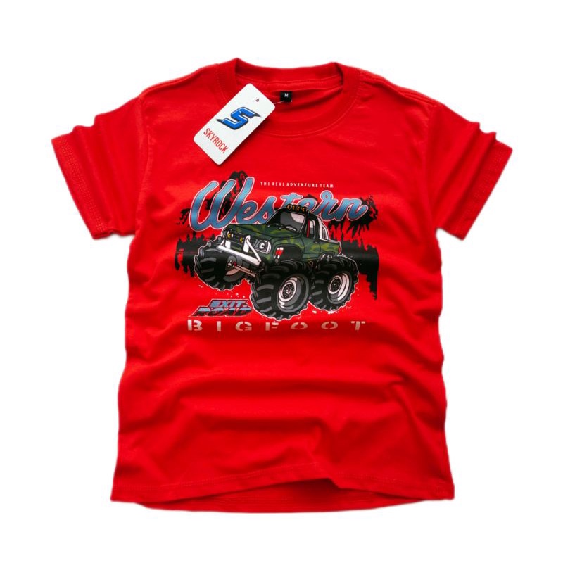 KAOS ANAK MERAH KAOS DISTRO ANAK