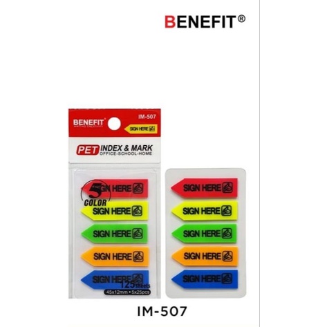 

STICK NOTE PANAH - SIGN HERE