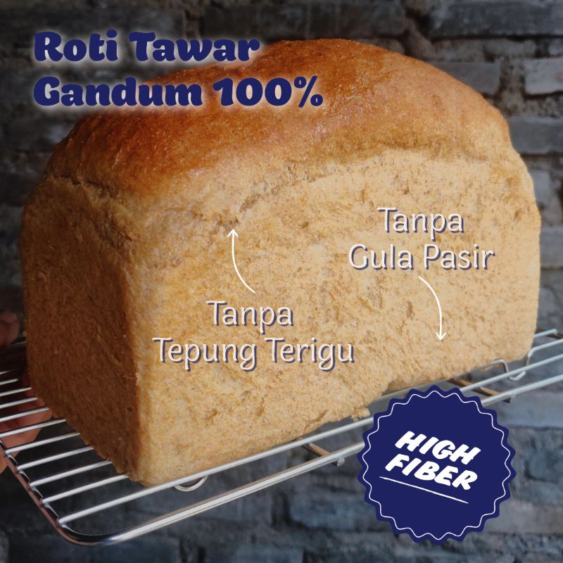 

Roti Tawar 100% Gandum