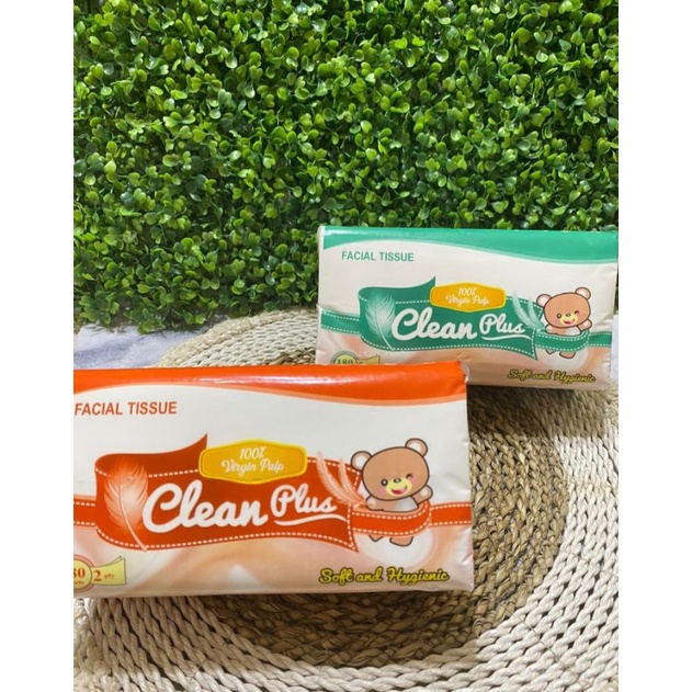 tissue clean plus 180sheet 2ply