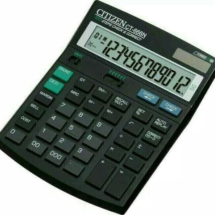 

TERBARU Kalkulator CITIZEN CT-666N calculator citizen 666-N 12 digit original