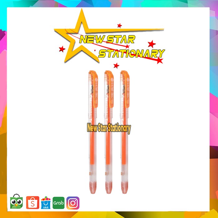 

Pulpen My Gel Orange