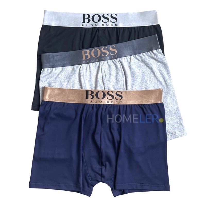 Celana Dalam Pria (1 Box Isi 3 Pcs) / Celana Dalam Boxer Men's Briefs / Sempak Pria Boxer