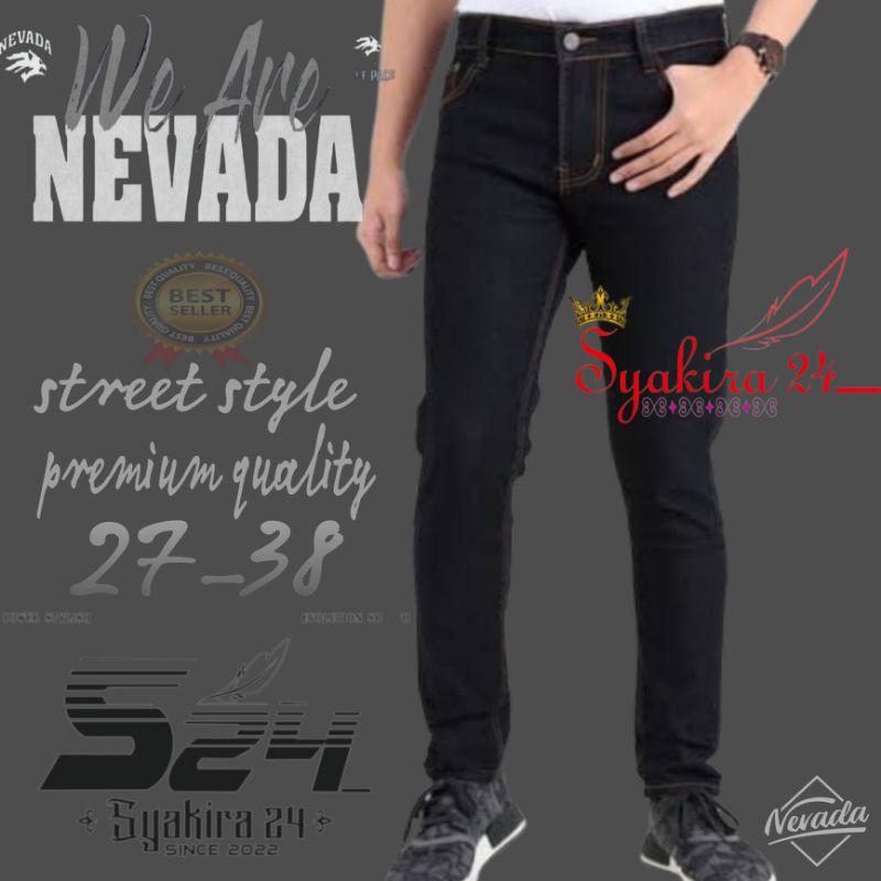 NEVADA JEANS STREET PREMIUM CELANA JEANS PANJANG PRIA