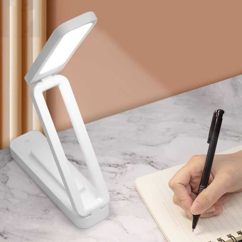 SUOLIANG Lampu Belajar Desk Lamp Rechargeable Foldable - SL-947 ( Mughnii )