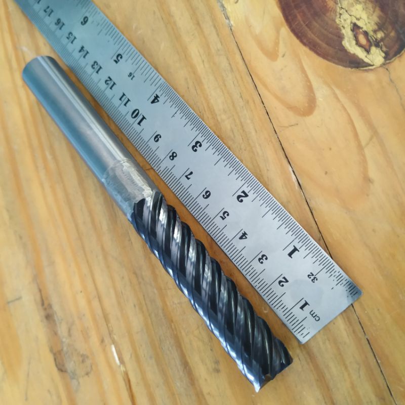 ENDMILL CARBIDE 16×150 6F Bekas Endmill carbide 16mm 6flute Long 150