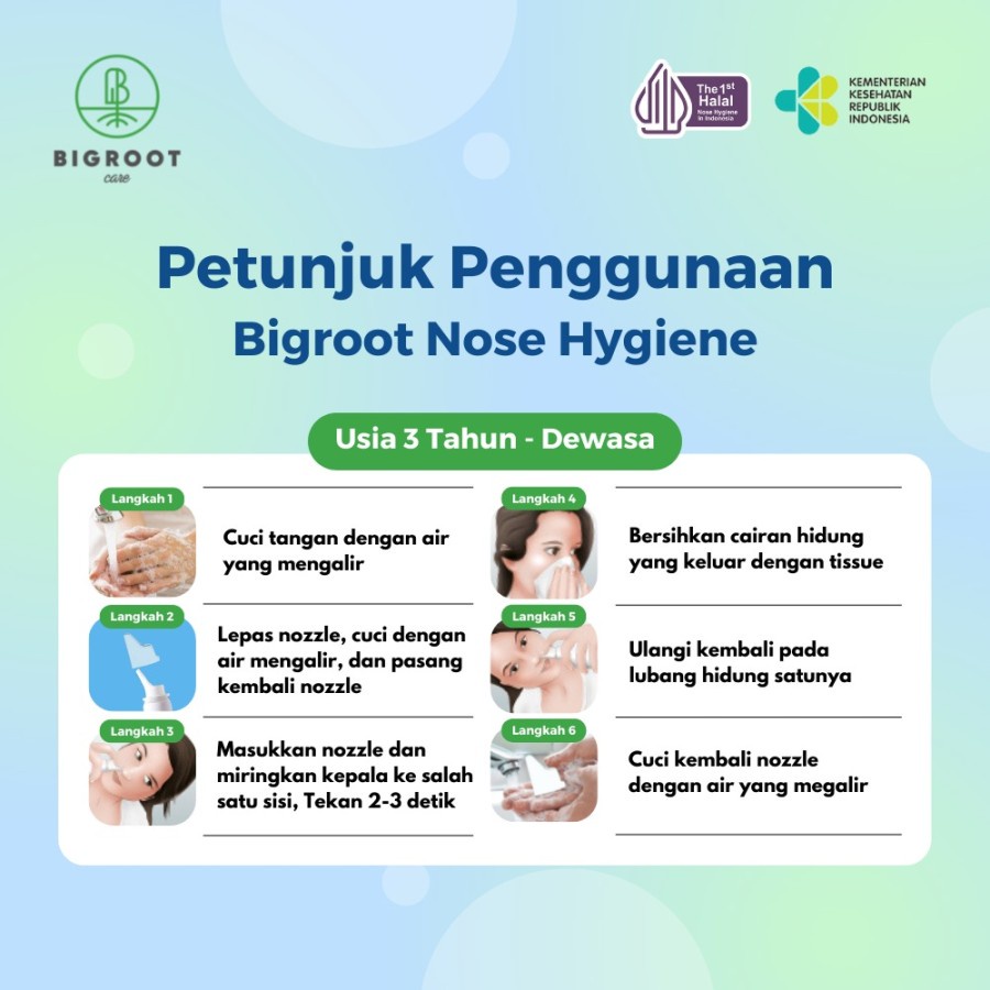 bigroot nose hygiene stuff relief
