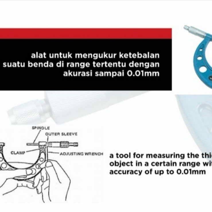 Mikrometer Luar | Outside Micrometer