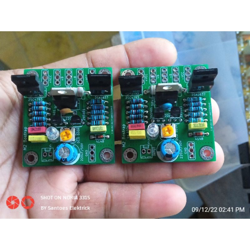 M2 Bostrab driver cabe rawit pcb dobel layer