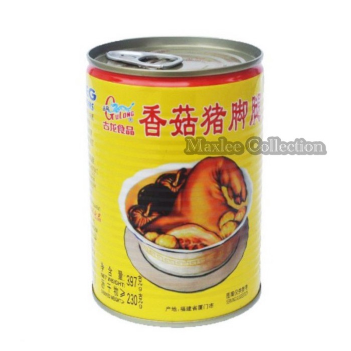 

Widyatmogrosir - Gulong Pork Leg With Mushroom / Kaki Babi Kaleng Dengan Jamur 397Grm