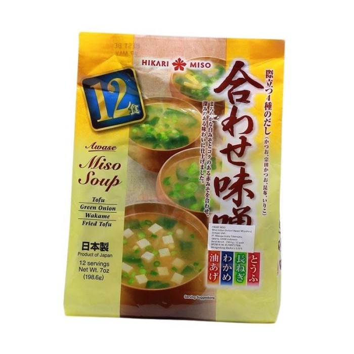 

⭐BISA COD⭐ HIKARI MISO INSTANT AWASE MISOSHIRU 198 G