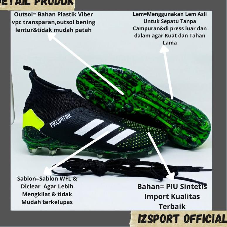[L-R8R-➸] Sepatu Sepak Bola Adidas Predator X Freak Edge Mutator x Speedflow Copa Nemeziz Sepatu Min