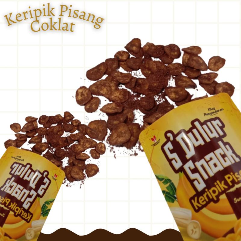 

KERIPIK PISANG COKELAT S'Dulur Snack BELI 4 GRATIS 1 (RASA KEJU)