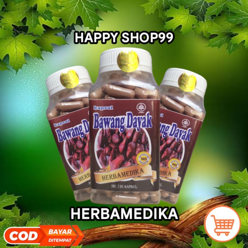 Jual Kapsul Bawang Dayak Herbamedika Isi Shopee Indonesia