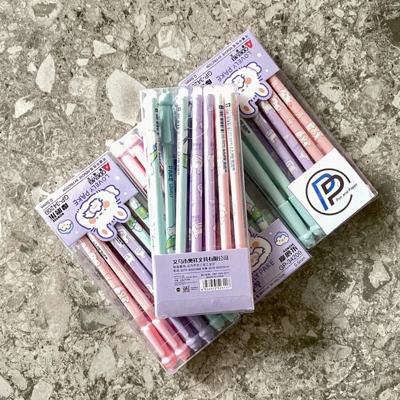 

Bolpoin Bolpen Hapus Eselon Gel/ Pulpen Dapat di Hapus GP 34200 1 Pack
