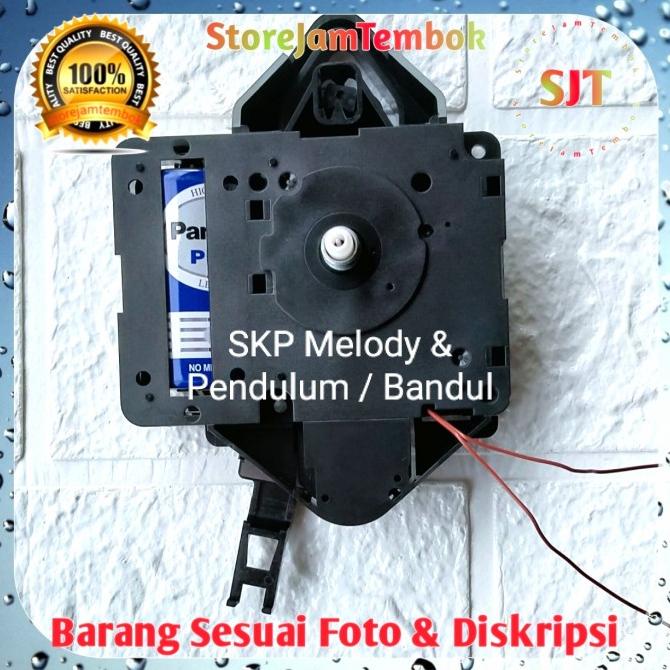 Mesin Jam Dinding Seiko SKP Melody / Bell & Pendulum ( Batre Tipe )