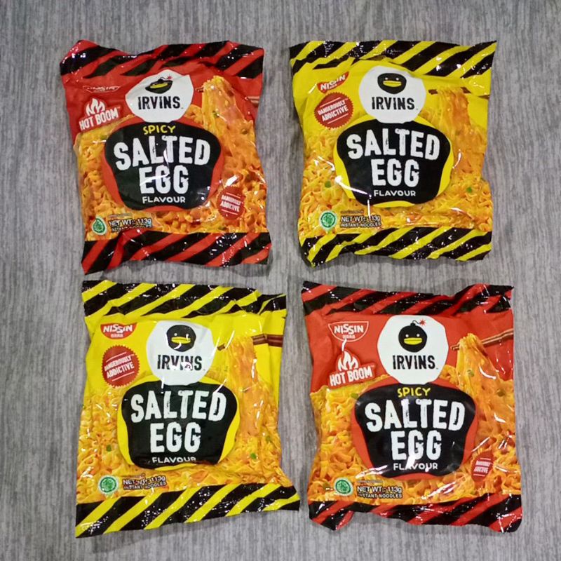 

NISSIN IRVINS NOODLE SALTED EGG