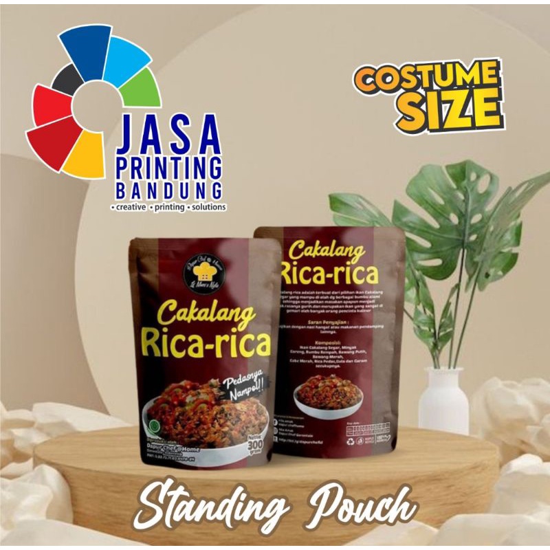 

cetak kemasan costum model standing pouch
