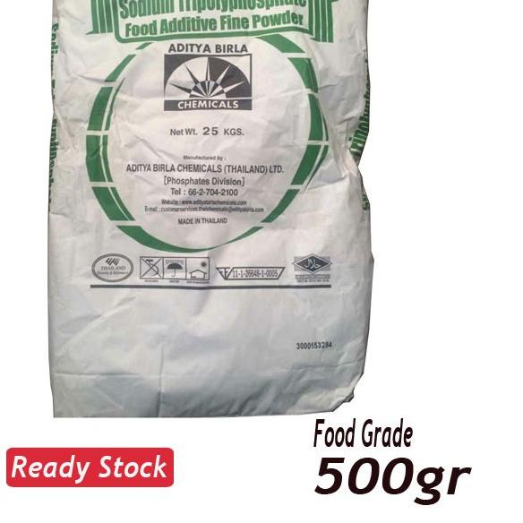 

COD✔️STPP FOOD GRADE 500gram / Sodium Tripolyphosphate / Pengenyal Bakso 500 gram|RA7